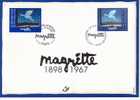 Carte Souvenir CS 2755 Magritte - Souvenir Cards - Joint Issues [HK]