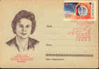 1964 Russie   Espace Spazio Space  Tereshkova  Sur Lettre - Russie & URSS