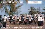 BAHAMAS  $10   POLICE  BAND  PLAYING  MUSIC   CHIP    BAH- C6D  READ DESCRIPTION !! - Bahama's