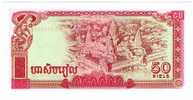 50 Riels  "CAMBODGE"     P32    UNC     Ro 16 -  19 - Cambodja