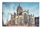 EDIMBURGO-EDINBURGH (GB) 1954 - ST. GILES CATHEDRAL - ANIMATA/AUTO - Viaggiata, In Buone Condizioni - DC2160. - Inverness-shire