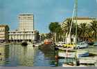 CPSM.  LA SEYNE SUR MER. LE PORT ET LE QUAI. DATEE 1979. FLAME. - La Seyne-sur-Mer