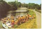 Châteauneuf-du-Faou. Activité Nautique Sur Le Canal. (Animée) - Châteauneuf-du-Faou