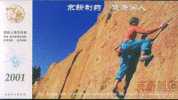 Climbing   , Prepaid Card, Postal Stationery - Escalada