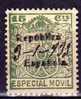 Especial Movil 15 Cts Republica - Revenue Stamps