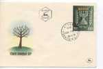 Israel FDC 26-4-1955 With Cachet - FDC