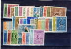 EUROPA MNH** 1966 ANNEE COMPLETE 19 PAYS - 1966