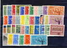 EUROPA MNH** 1962 ANNEE COMPLETE 18 PAYS - 1962