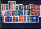 EUROPA MNH** 1960 ANNEE COMPLETE 20 PAYS - 1960