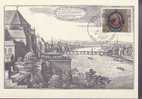 SUISSE  CARTE MAXIMUM NUM.YVERT 1182 ENSEIGNE HOTELIERE - Maximum Cards