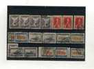 -  GRECE  1924/44 . SUITE DE TIMBRES OBLITERES . - Used Stamps