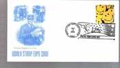 World Stamp Expo 2000 -Postal Employee Day - Schmuck-FDC