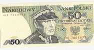 Banconota Da 50piecdziesiat Zlotych - Polonia