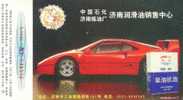 Car Oil , China Petrolium Shandong Refinery Ad     , Prepaid Card , Postal Stationery - Pétrole