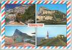 Jolie CP Gibraltar Multivue Dont Piscine Et Phare - Ed El Mirador N° 59 - Gibraltar