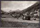 74 LES CONTAMINES (environs) Route, Chapelle, Roselette, Pennaz, Vers Col Bonhomme, Ed Ducrettet 27065, CPSM 10x15, 196? - Les Contamines-Montjoie