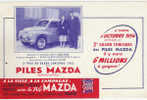 BU 27/ BUVARD PILES MAZDA  ( Voiture 4 Cv Renault ) - Macchina