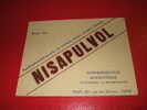 BUVARD : NISAPULVOL -TAILLE: 13.5 X 10.5 CM - Produits Pharmaceutiques