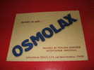 BUVARD : OSMOLAX-LABORATOIRES SECLO  -TAILLE: 13.5 X 10.5 CM - Droguerías