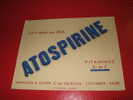 BUVARD : ATOSPIRINE -LABORATOIRES A.LUCIEN -TAILLE: 13.5 X 10.5 CM - Drogheria