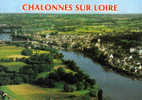 Carte Postale  49. Chalonnes-sur-Loire   Vue D'avion Trés Beau Plan - Chalonnes Sur Loire