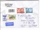 GOOD Postal Cover HUNGARY To ESTONIA 2008 - Nice Stamped: Christmas; Car; Airplane - Lettres & Documents