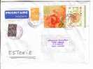 GOOD Postal Cover FRANCE To ESTONIA 2007 - Nice Stamped: Pig; Marianne - Brieven En Documenten