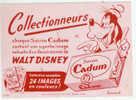 BU 53 / BUVARD   SAVON  CADUM IMAGE DE WALT DISNEY - Perfumes & Belleza