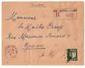 Alpes Mmes  06   NICE - Correspondance De Zone Non Occupée - 1941-42 Pétain