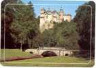 MODAVE- CHATEAU DES COMTES DE MARCHIN-PARK-GRAND FORMAT ET GLACEE - Modave