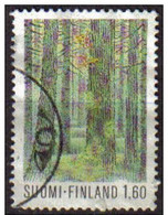 Finlandia 1982 Scott 634 Sello º Arboles Bosque De Multiharju Parque Seitseminen Michel 893y Yvert 857 Postimerkki Suomi - Usati