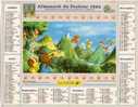 CALENDRIER DES POSTES.   ALMANACH DU FACTEUR 1993 / VOSGES. - Tamaño Grande : 1991-00