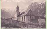 SUISSE.ENGELBERG.KIRCHE MIT TITLIS UND SPANNORTER - Engelberg