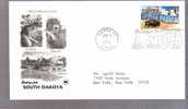 FDC Greetings From America Series - South Dakota - Scott # 3601 - 2001-2010