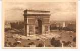 PARIS   -    ** L´ARC DE TRIOMPHE DE L´ETOILE **   -    Editeur : YVON De Paris    N° H. 728 - Arrondissement: 17