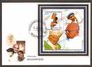 Mozambique 2002 Mahatma Gandhi Noble Prize Winner Mother Teresa Pope John Pope M/s FDC RARE - Mahatma Gandhi