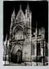 Jolie CP Photo Belgique Bruxelles Eglise Notre Dame Au Sablon - Illuminations - CAD Quievrain 03-04-1956 - Brüssel Bei Nacht