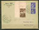 FRANCE FDC 1943 N° FM + 489 Obl. - ....-1949