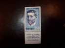 1959 ISRAEL ELIEZER BEN YEHUDA MINT TAB STAMP - Unused Stamps (with Tabs)