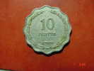 4429 ISRAEL  10  PRUTOT    AÑOS / YEARS   1952 VF- - Israele