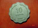 4435 ISRAEL  10  PRUTOT    AÑOS / YEARS   1952 VF- - Israele