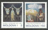 MOLDAVIE - MOLDOVA : 29-12-1993 (**) Set 2v  : Europa '93 - 1993