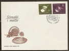 Pologne FDC Coquillages Marisco Schellfish Schalentier  16.07.1990 - Schelpen