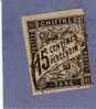 FRANCE COLONIES FRANCAISES EMISSIONS GENERALES TAXES N° 7 OBLITERE 15C NOIR - Postage Due