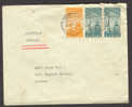 Denmark Airmail Deluxe KØBENHAVN LUFTPOST 1938 Cover Brief To LONDON England 1x 10 Øre & 2x 20 Øre - Aéreo