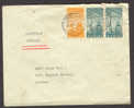 Denmark Airmail Deluxe KØBENHAVN LUFTPOST 1938 Cover Brief To LONDON England 1x 10 Øre & 2x 20 Øre - Posta Aerea