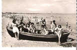 CPSM Dentelée Noir Et Blanc  RIVA BELLA  Vue D'ensemble De La Plage - Riva Bella