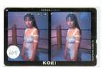 Telefonkarte Télécarte Japon EROTIQUE (605) Film Cinema Sexy Femme * EROTIC  Phonecard - EROTIK - EROTIEK - BATHCLOTHES - Moda