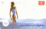 Telefonkarte Télécarte Japon EROTIQUE (618)  Sexy Femme * EROTIC  Phonecard - EROTIK - EROTIEK - BATHCLOTHES - Moda