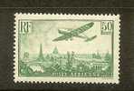 FRANCE PA 14a "50F VERT", NEUFxx SUP, VALEUR: 2100? - 1927-1959 Mint/hinged